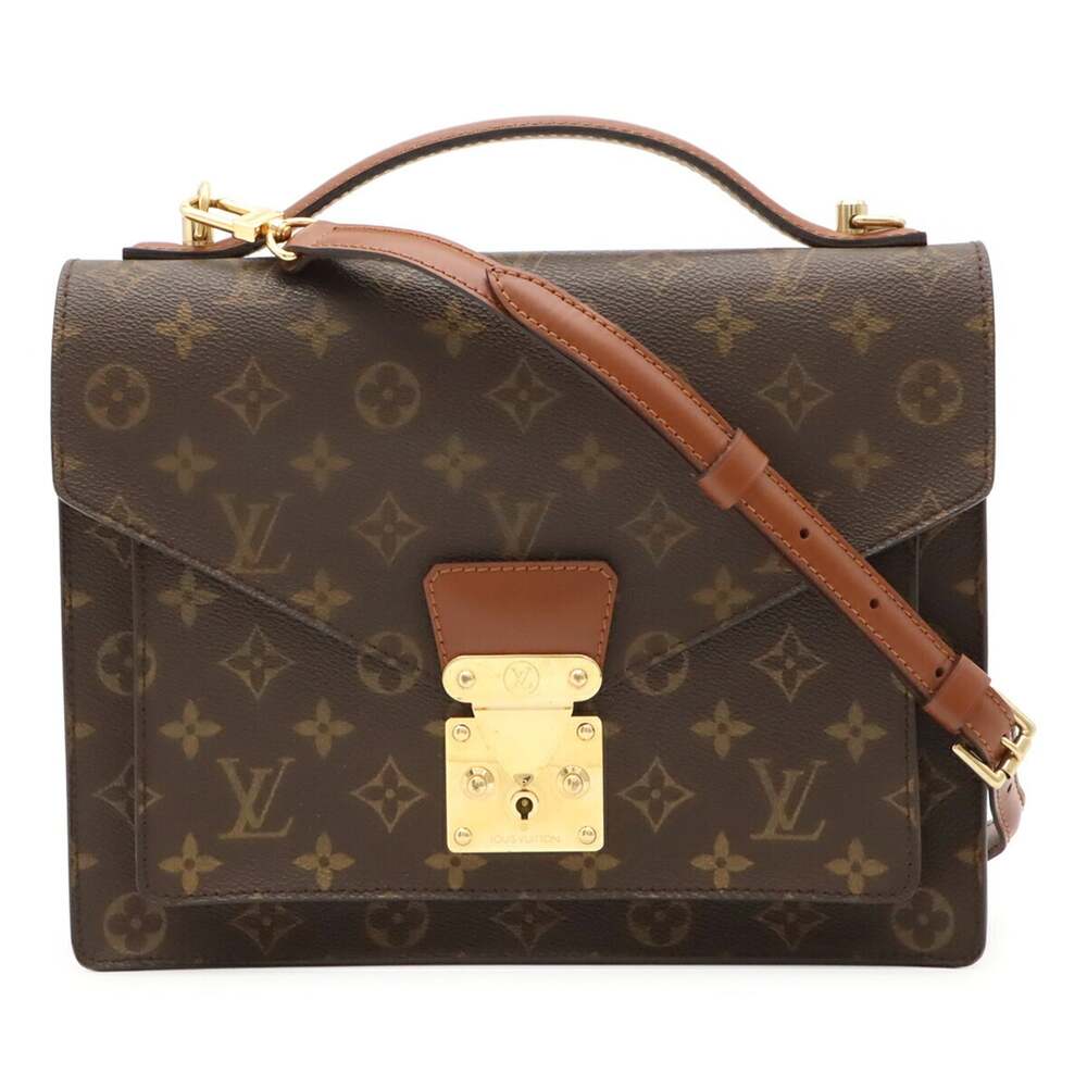 Louis Vuitton Monceau Handbag Canvas #318728L11B
